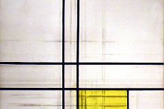Piet Mondrian 1934 Composition With Double Lines and Yellow (unfinished) From Deutsche Bank Collection At New York Met Breuer Unfinished.jpg